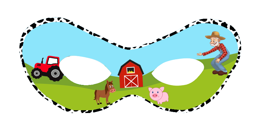 Farm Animals Eyemasks (10 Pcs)