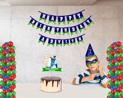 Cricket Theme - Combo Kit 25Pcs