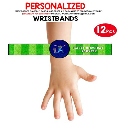 Cricket- Wristbands (12 Pcs)