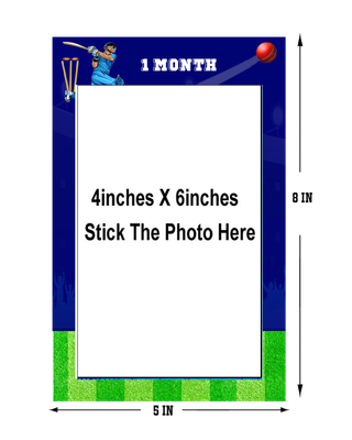 Cricket Theme - Monthly Photo Banner