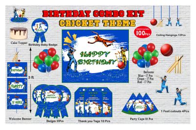 Cricket Combo Kit - 100Pcs (Non Customized)