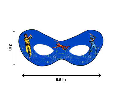 Cricket Theme Eyemasks (10 Pcs)