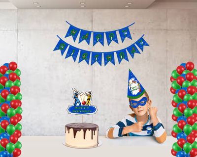 Cricket Theme - Combo Kit 25Pcs (Non Personalized)