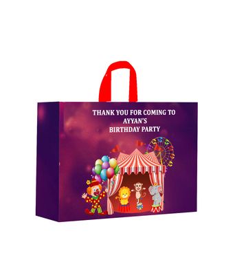 Carnival Theme Gift Bag - Large (10 Pcs)