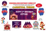 Carnival Theme - Combo Kit 37Pcs