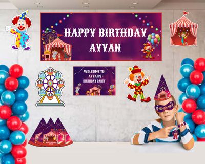 Carnival Theme - Combo Kit 37Pcs