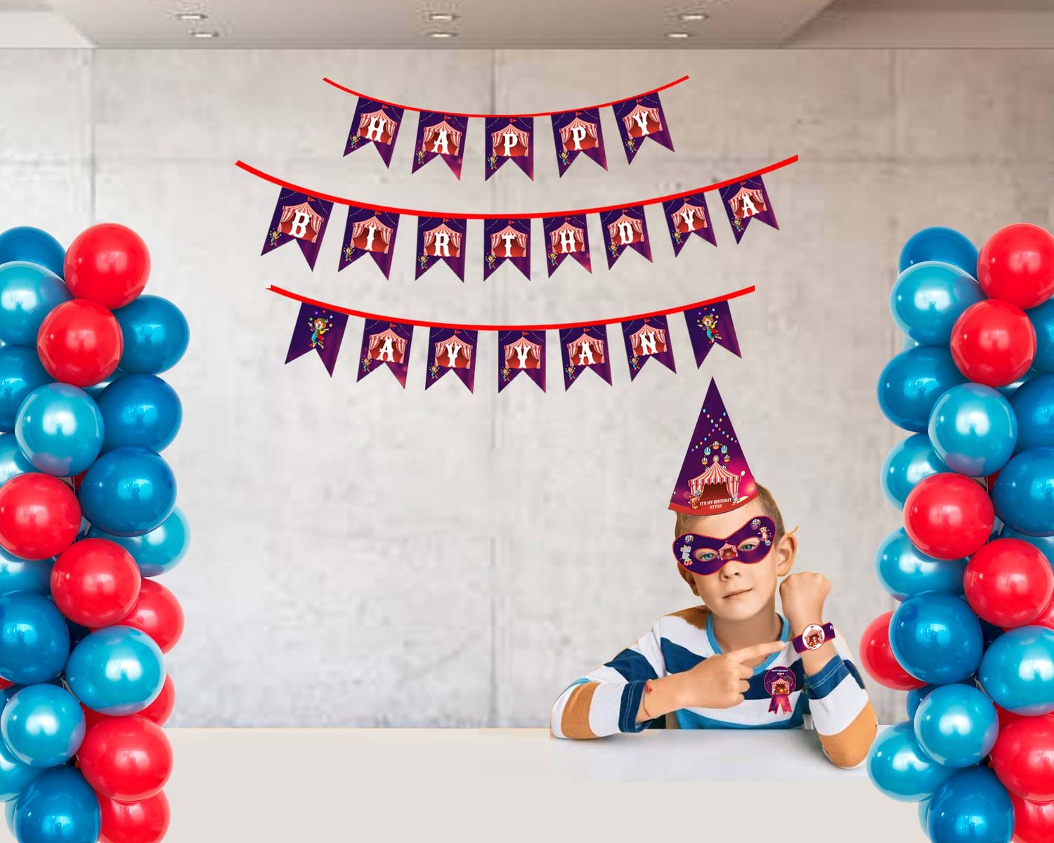 Carnival Theme - Combo Kit 25Pcs