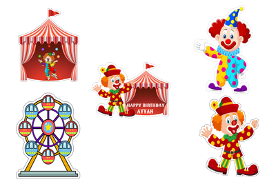 Carnival - Cake Topper Combo
