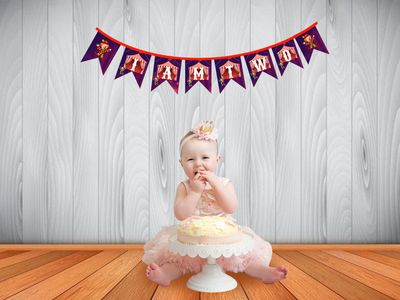 Carnival I am Two Bunting Banner