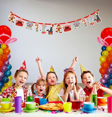 Carnival Characters Bunting Banner