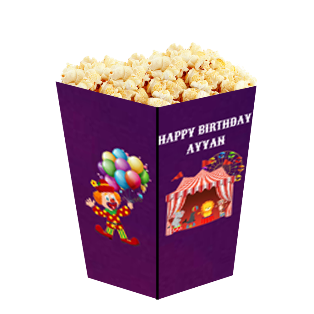 Carnival - Popcorn Boxes (10 Pcs)