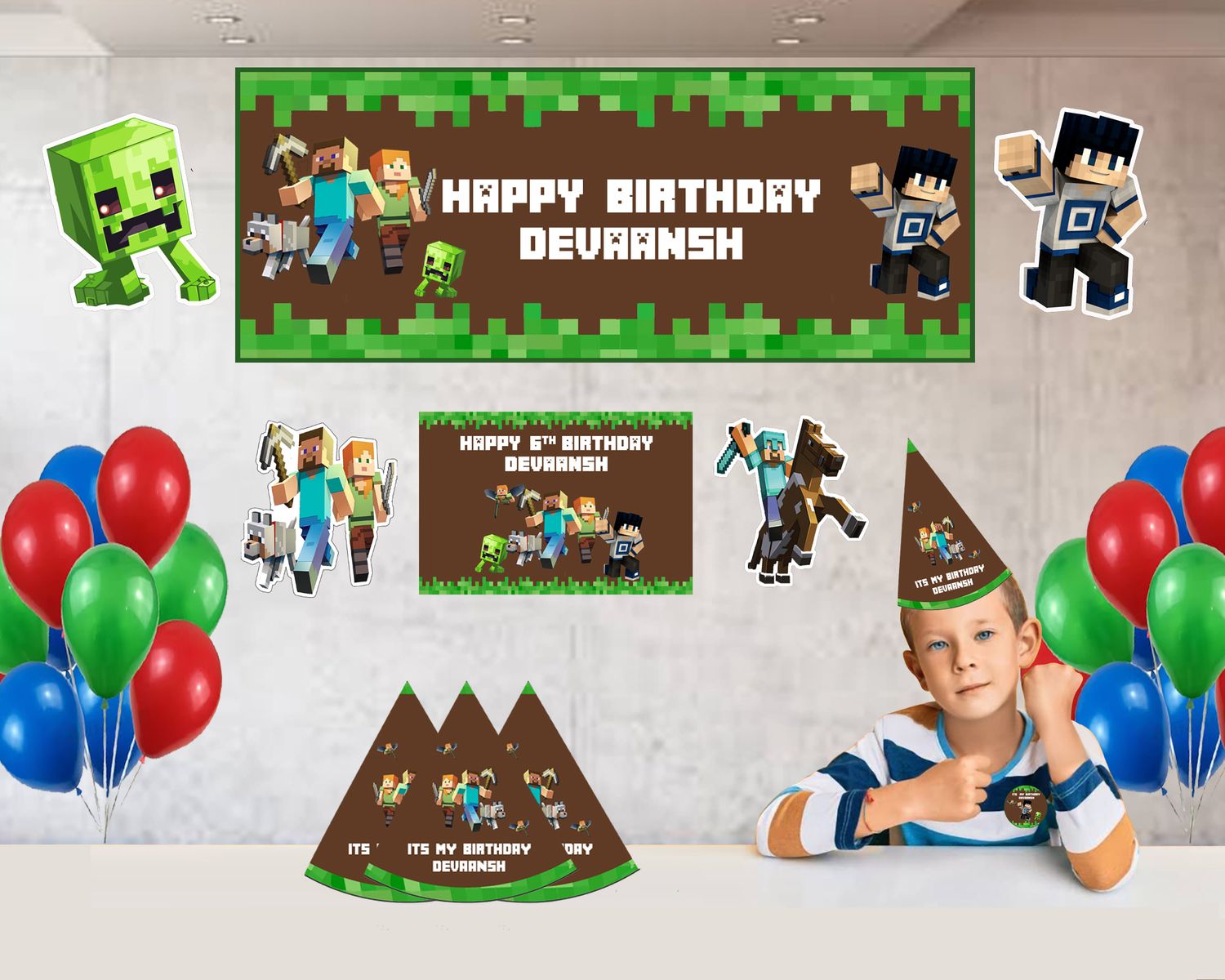 Minecraft Theme - Combo Kit 37Pcs