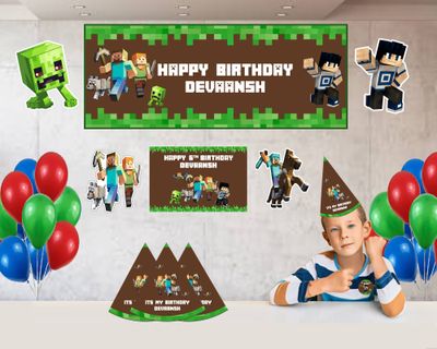 Minecraft Theme - Combo Kit 37Pcs