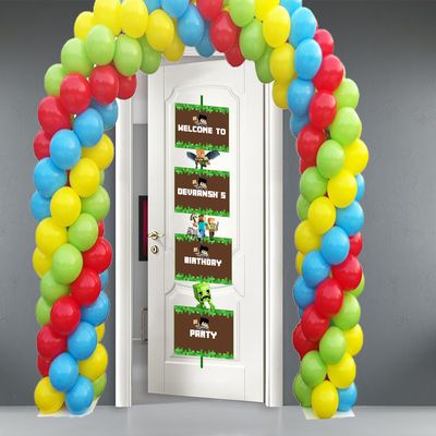 Minecraft - Door / Welcome Banner (5ft)