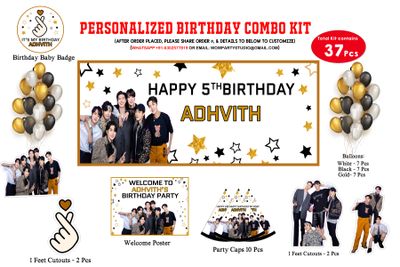 BTS Theme - Combo Kit 37Pcs