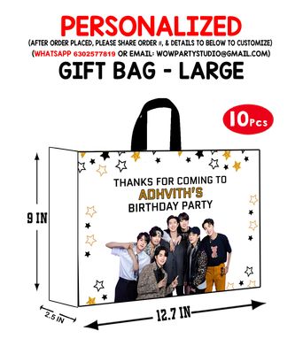 BTS Gift Bag - Large (10 Pcs)