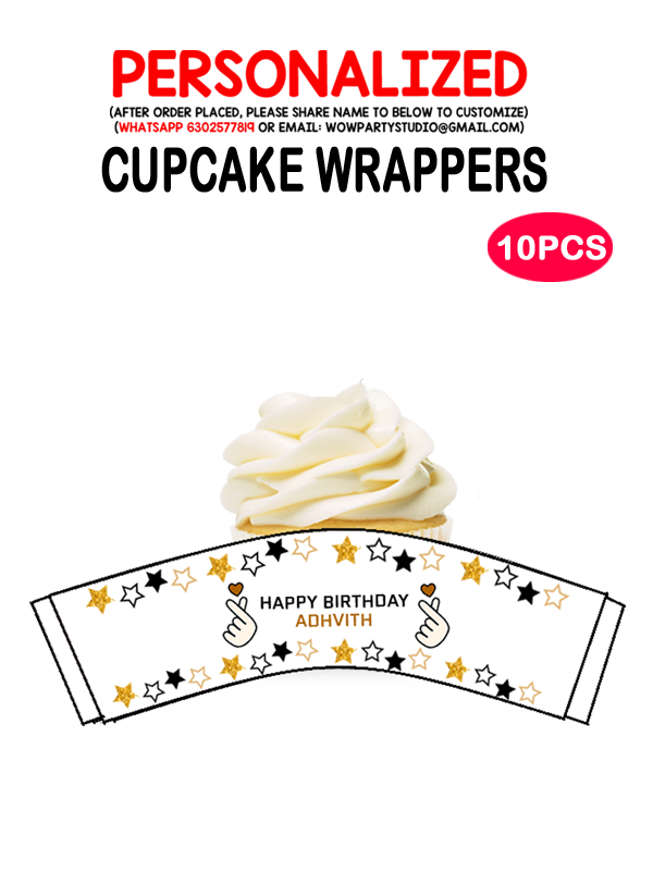 BTS CupCake Wrappers (10Pcs)