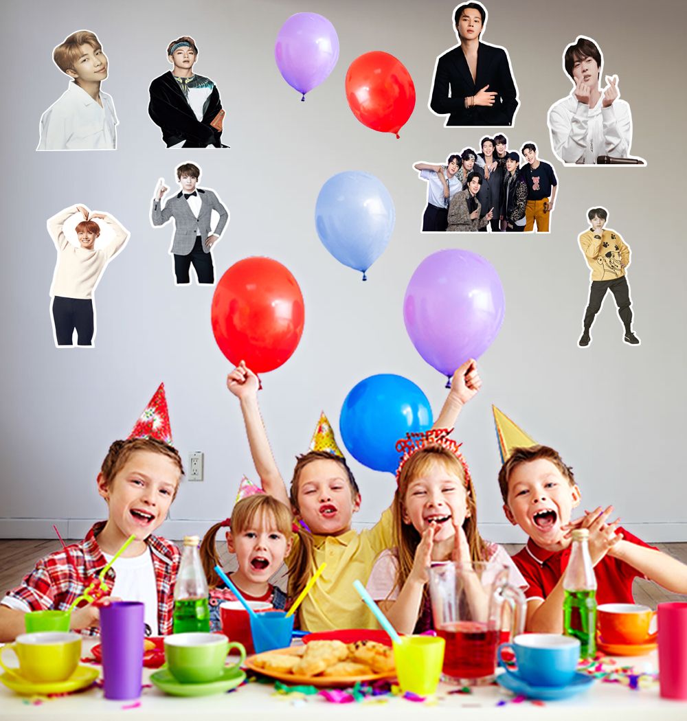 BTS Cutouts (1ft) - 8 Pcs