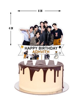 BTS - Cake Topper Set 5Pcs
