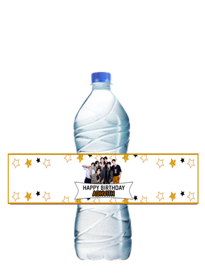 BTS Water Bottle Wrappers (12Pcs)