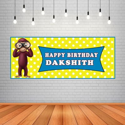 George Backdrop / Background Banner (2ft x 5ft)