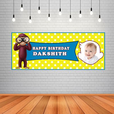 George Backdrop / Background Banner (2ft x 5ft)