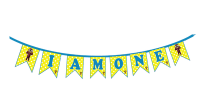 George I am One Bunting Banner