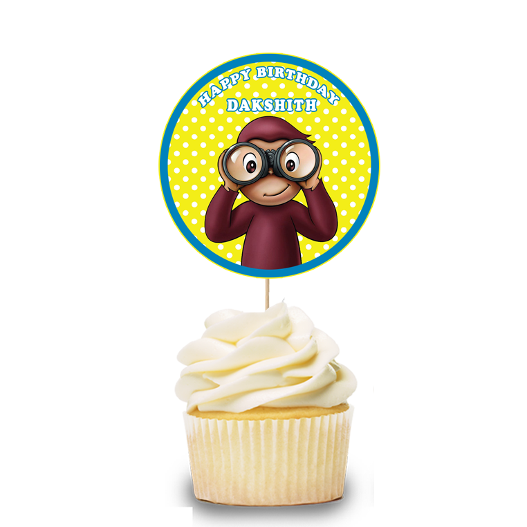 George Cupcake Topper (24 Pcs)