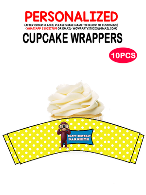 George CupCake Wrappers (10Pcs)