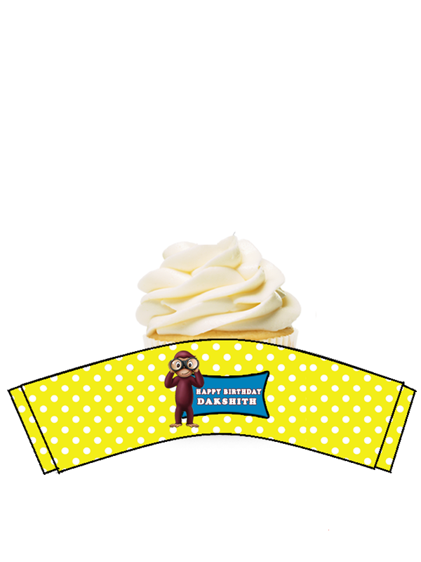George CupCake Wrappers (10Pcs)