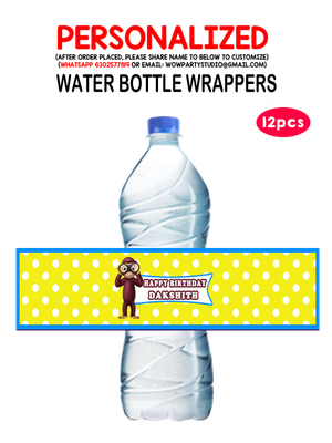 George Water Bottle Wrappers (12Pcs)