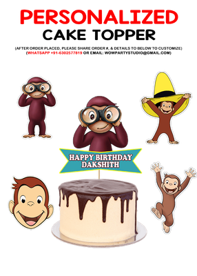 George - Cake Topper Combo