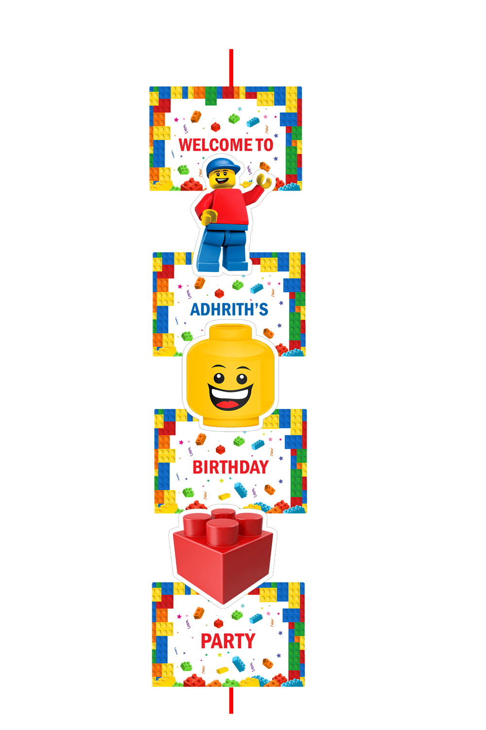 Lego - Door / Welcome Banner (5ft)