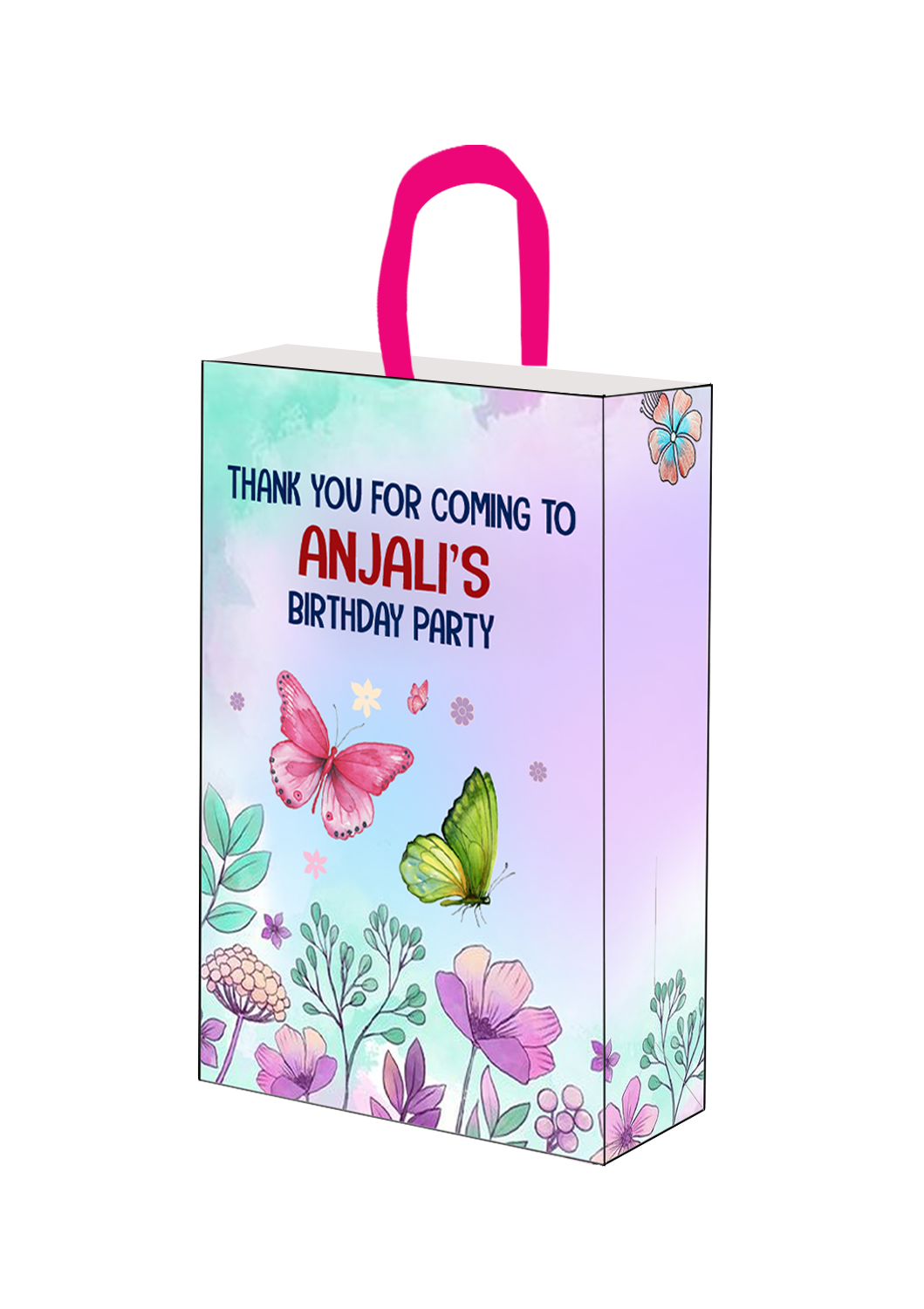 Butterfly Theme - Gift Bag Medium (10 Pcs)