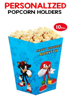 Sonic - Popcorn Boxes (10 Pcs)
