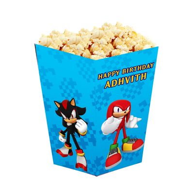 Sonic - Popcorn Boxes (10 Pcs)