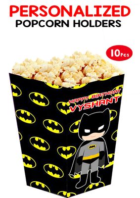 Batman - Popcorn Boxes (10 Pcs)
