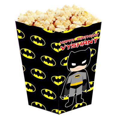 Batman - Popcorn Boxes (10 Pcs)