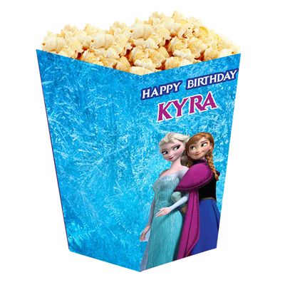 Frozen Elsa - Popcorn Boxes (10 Pcs)