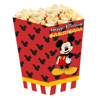 Mickey - Popcorn Boxes (10 Pcs)