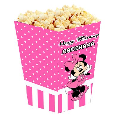 Minnie - Popcorn Boxes (10 Pcs)