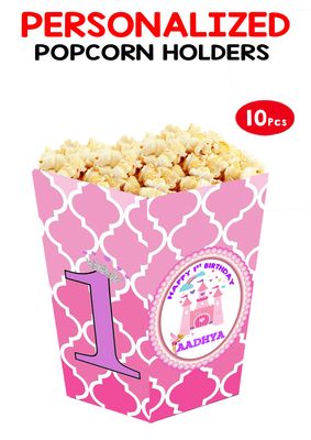 Princess Disney Popcorn Boxes (10 Pcs)
