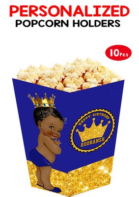 Royal Prince Popcorn Boxes (10 Pcs)