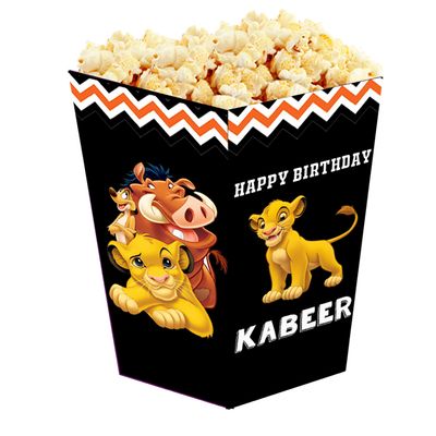 Simba - Lion King Popcorn Boxes (10 Pcs)