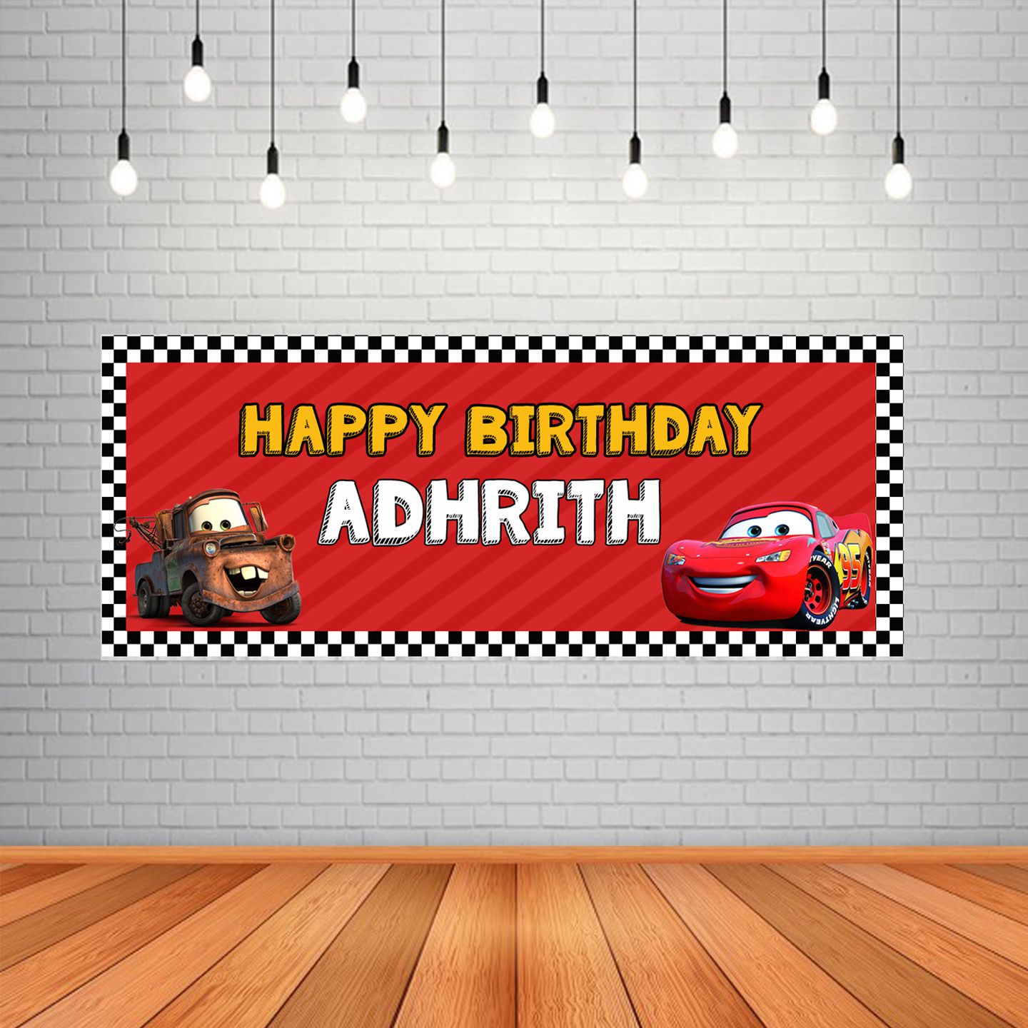 Car Backdrop / Background Banner (2ft x 5ft)