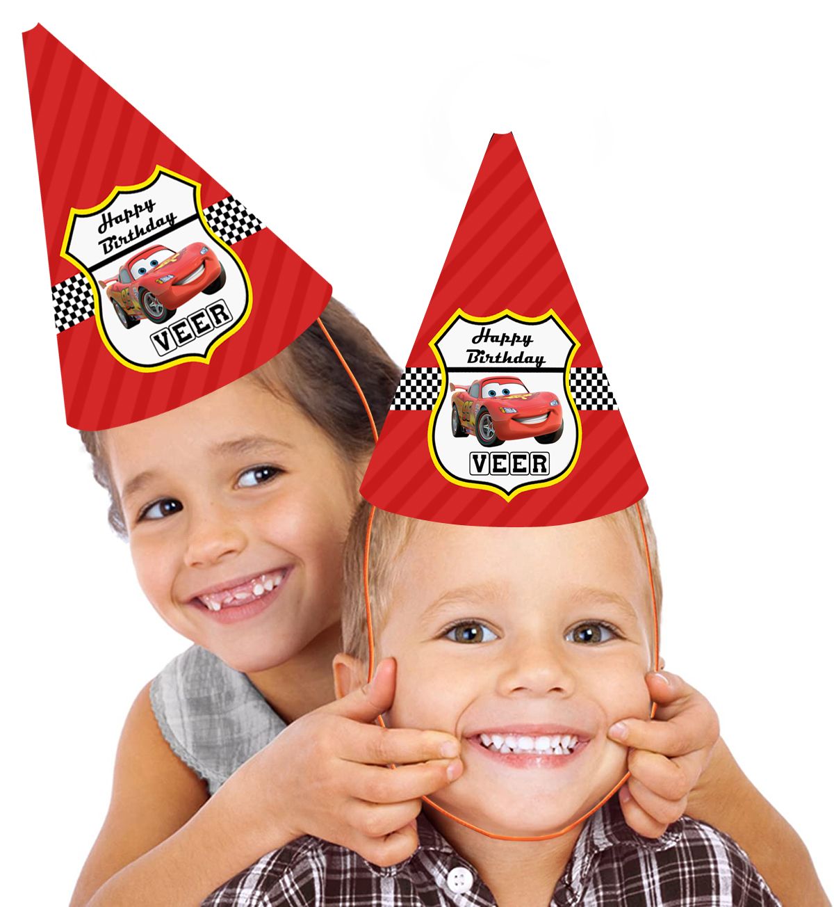 Car Party Caps / Hats (10 Pcs)
