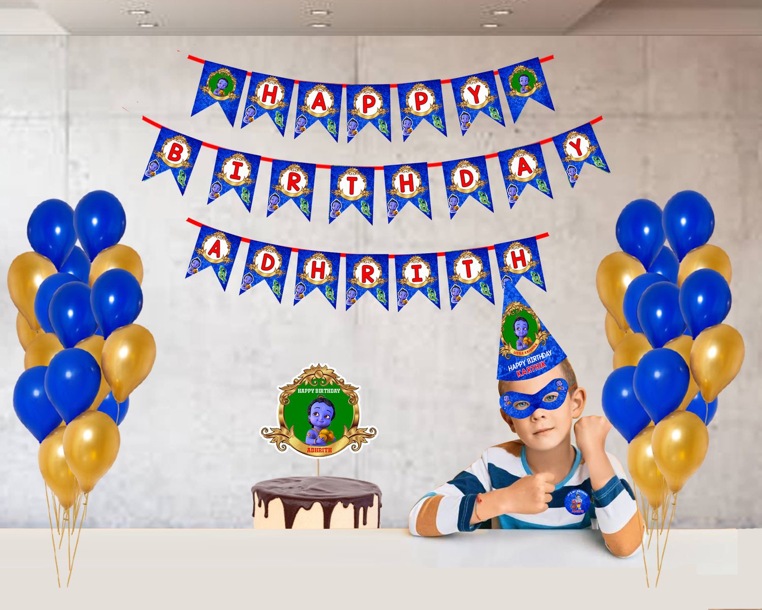 Little Krishna Theme - Combo Kit 25Pcs