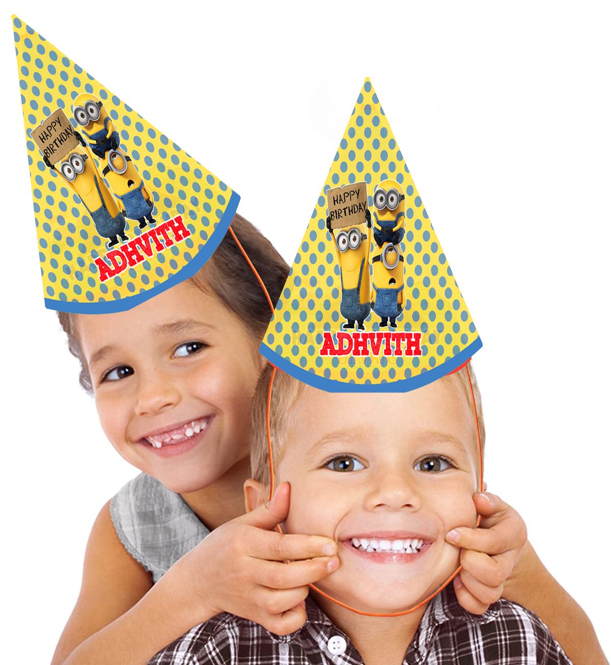 Minion Party Caps / Hats (10 Pcs)