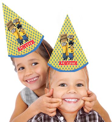 Minion Party Caps / Hats (10 Pcs)