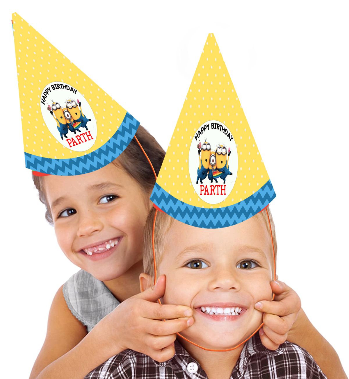 Minion Party Caps / Hats (10 Pcs)